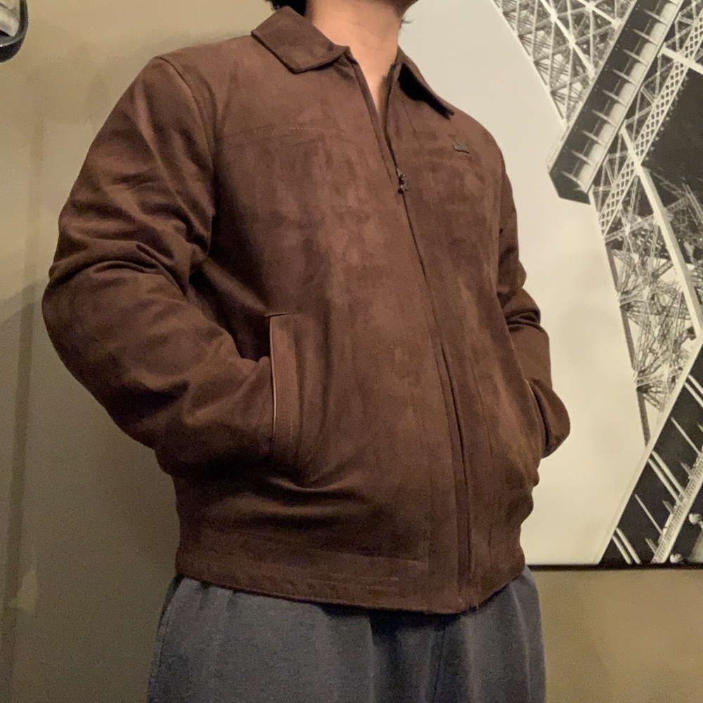 Dark Brown Suede Jacket